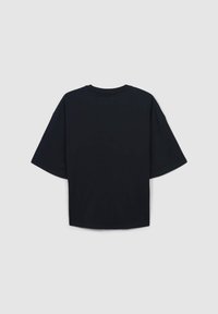 CROPPED TINTA UNITA - T-shirt basic - nero