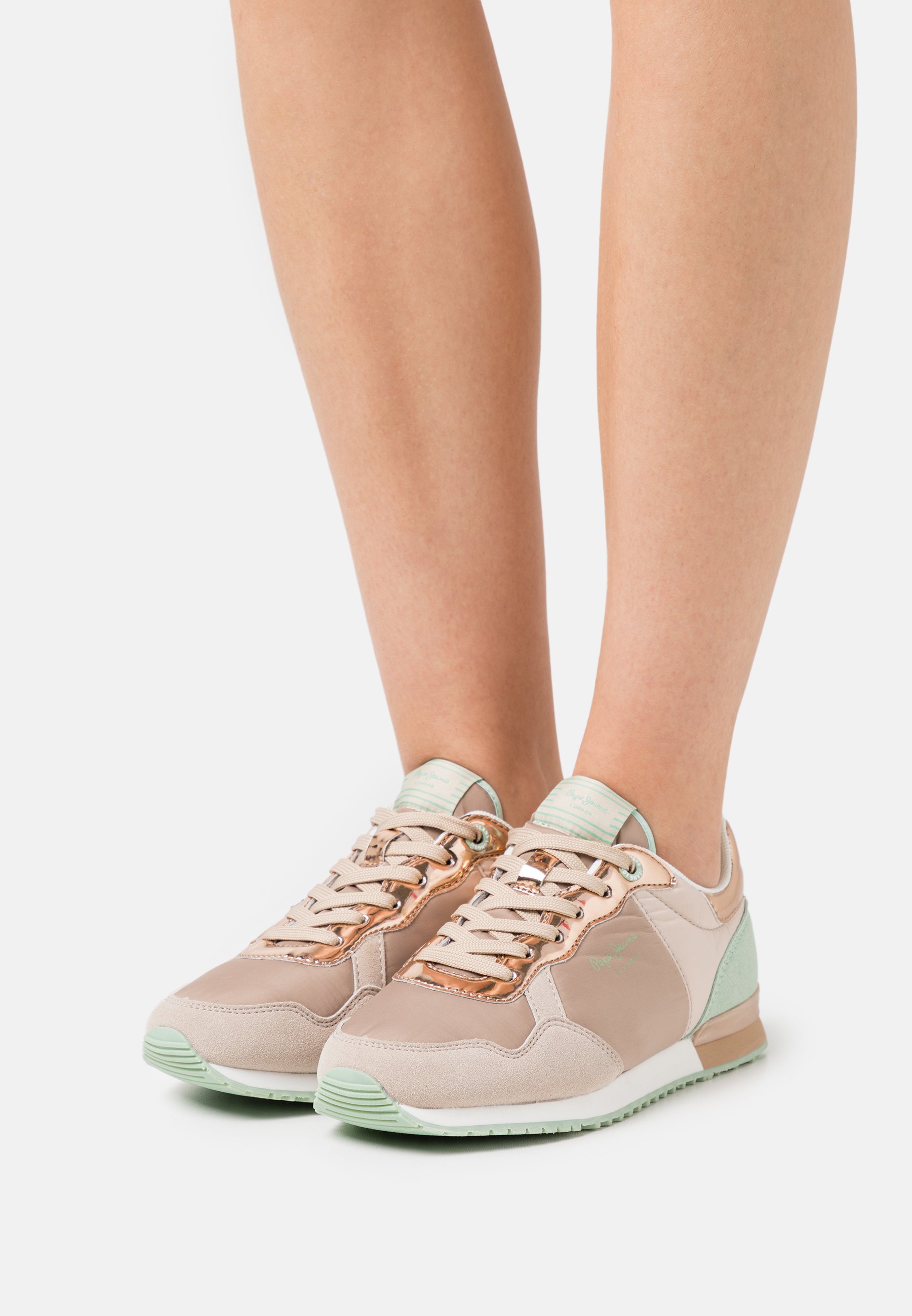 Pepe Jeans ARCHIE MIRROR - Trainers - antique lace/light pink - Zalando.ie