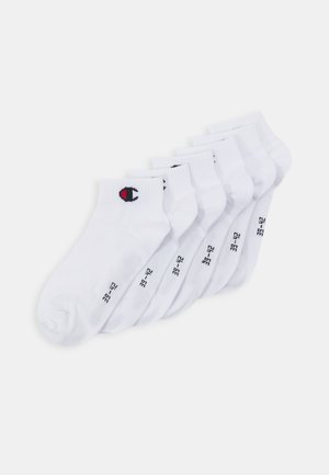 QUARTER SOCKS 6 PACK - Sports socks - white