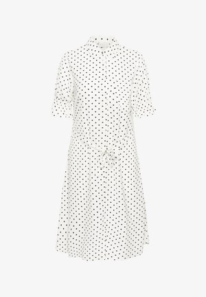 Kaffe Curve, KCDALLY - Skjortekjole - chalk w black dots