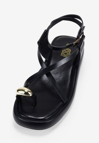 Bosanova DE DEDO CON ANILLO - Infradito - black