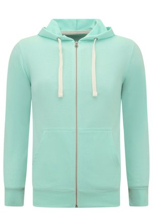 Sweater met rits - groen