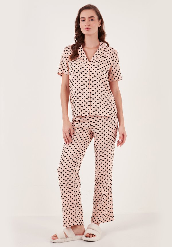 REGULAR FIT - Nachtwäsche Set - salmon