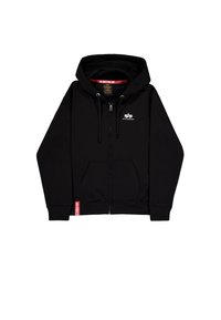 Zip-up sweatshirt - black