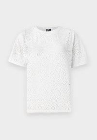 PCABBY TEE - Paprasti marškinėliai - cloud dancer