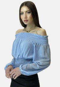 Elara Bluse - hellblau