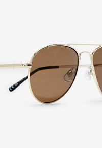 Next AVIATOR STYLE STANDARD - Napszemüvegek - gold tone