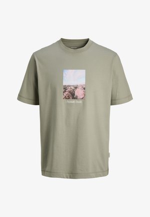 Jack & Jones, T- - Μπλουζάκι με στάμπα - seagrass