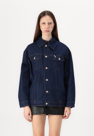 WESTERN JACKET - Denimová bunda - rinse denim
