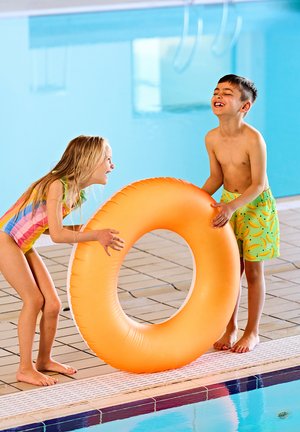 Color Kids, ALL OVER PRINT - Bañador corto - green mint