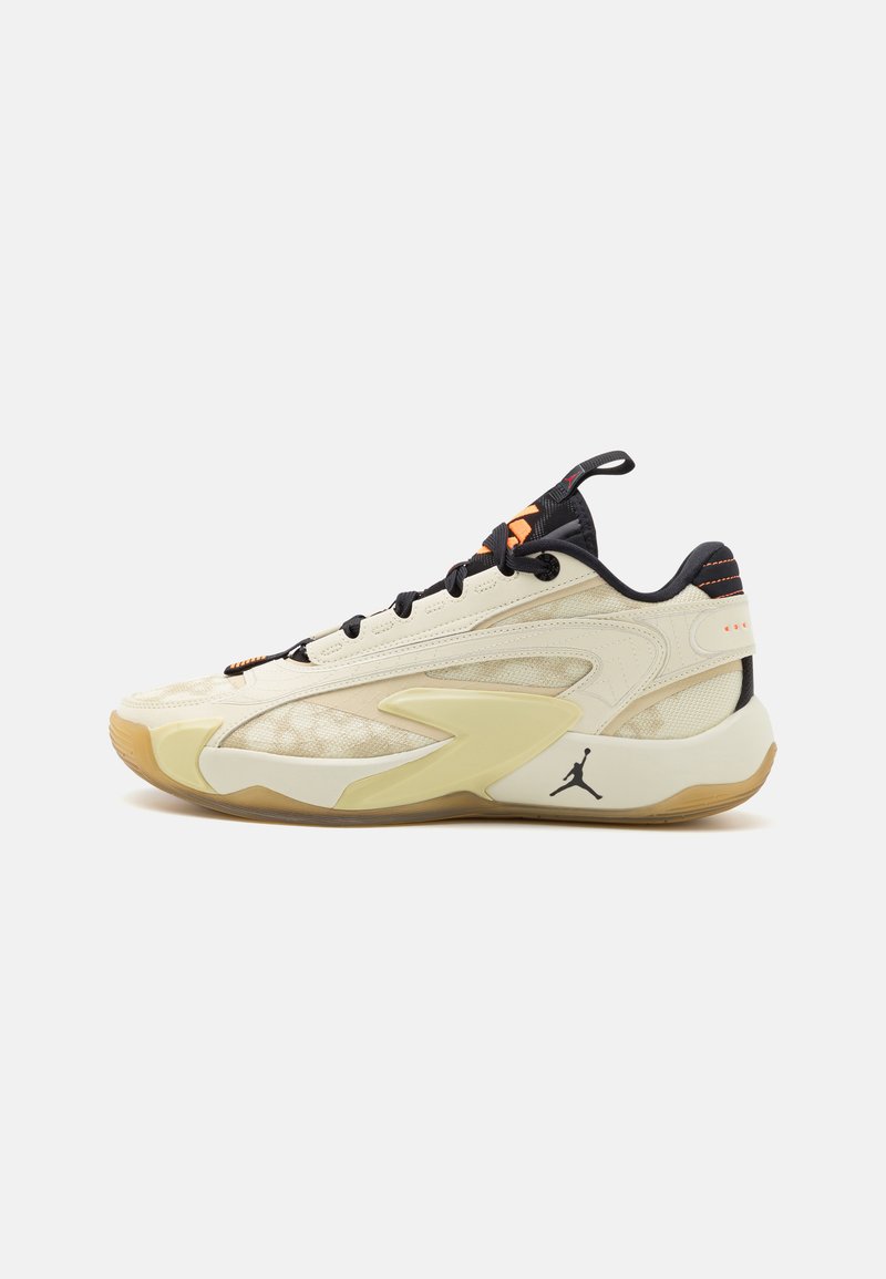 Jordan - JORDAN LUKA 2 UNISEX - Basketbola apavi - coconut milk/black/fossil/lemon drop/light brown/total orange, Palielināt