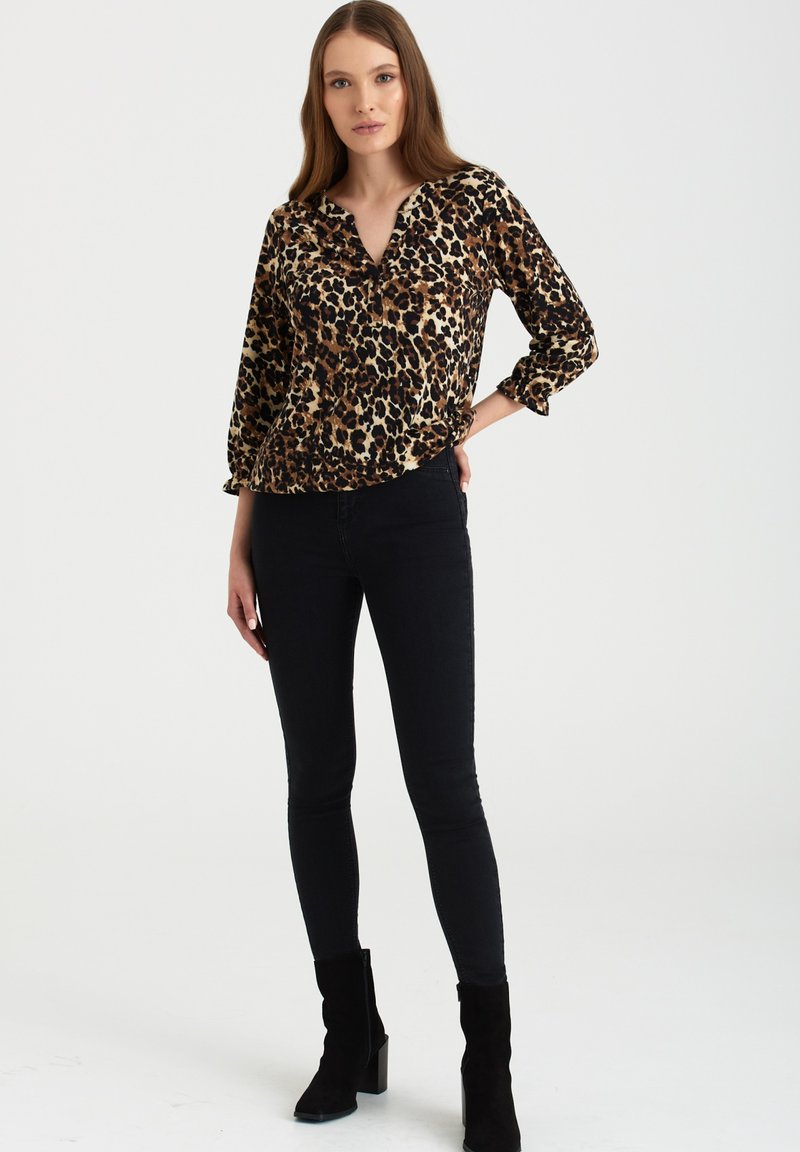 Greenpoint Blusa animal print/marrón - Zalando.es