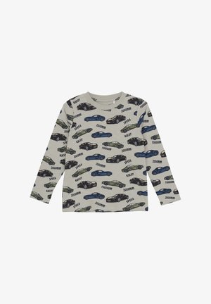Minymo LONG SLEEVES ALL OVER PRINT - T-shirt print - oxford tan