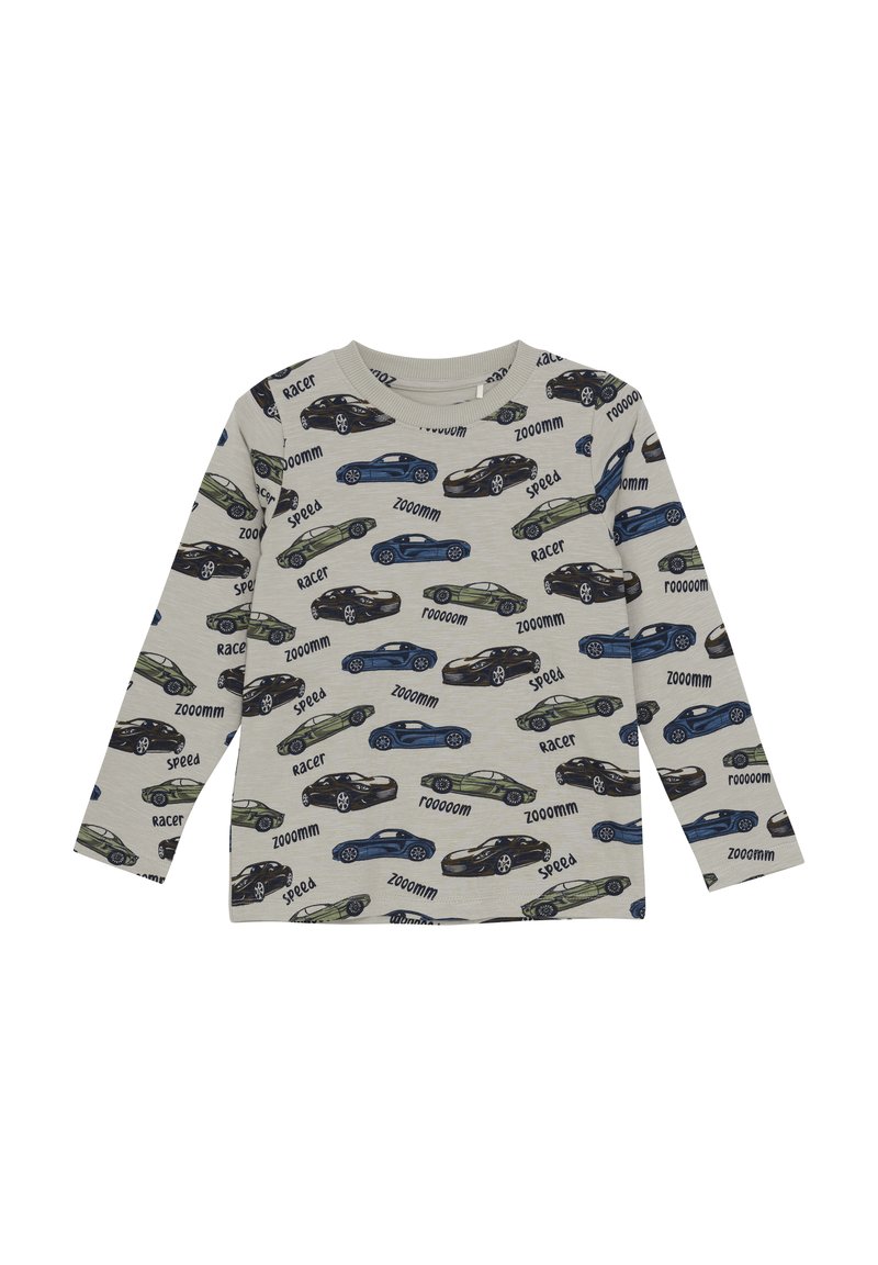 Minymo LONG SLEEVES ALL OVER PRINT - T-shirts print - oxford tan