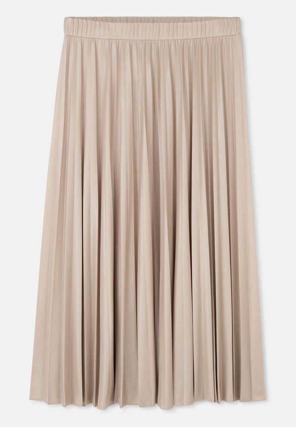 MURANO - Pleated skirt - sand4