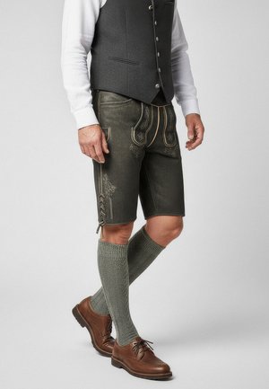 Stockerpoint Leren broek - graphit