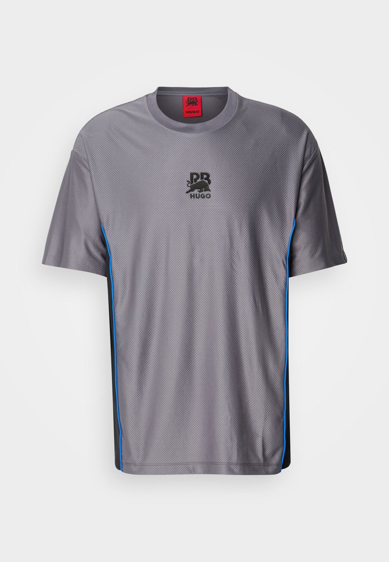 HUGO HUGO X RACING BULLS DINOKEY - T-shirt imprimé - dark grey/gris ...