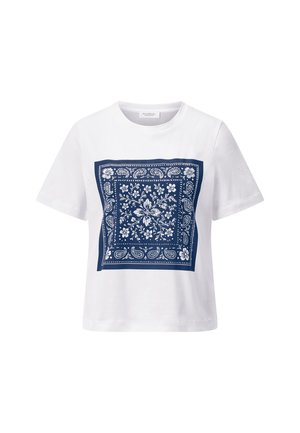 Rich & Royal, RICH & ROYAL T-SHIRT - Tričko s potlačou - white