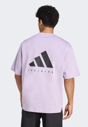 TEE - T-Shirt print - powder plum