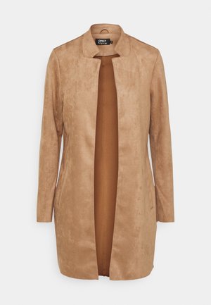 Imitatieleren jas - brown