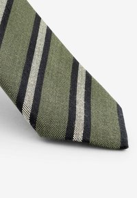 Next PATTERN - Cravate - green stripe
