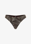 TIERDRUCK BRASILIANISCHE BIKINIUNTERTEILE - Bas de bikini - mehrfarbig braun