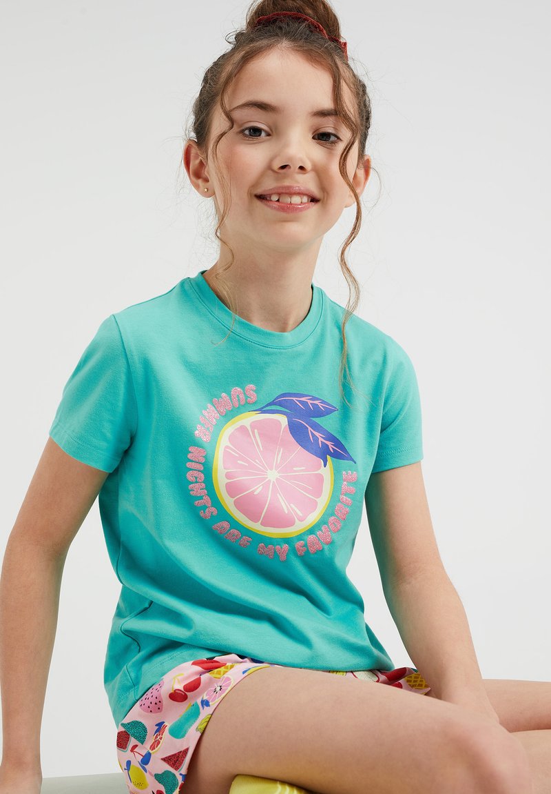 Kinder Wäsche | WE Fashion SET Nachtwäsche Set green/lila - AH76941 Kinder Wäsche | WE Fashion SET Nachtwäsche Set green/lila - AH76941