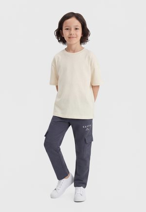 Kappa LOGO SPANTO UNISEX - Donji dijelovi trenirke - grey