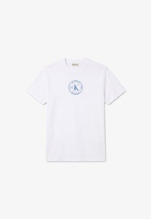 Calvin Klein Jeans, CREST GRAPHIC - Μπλουζάκι με στάμπα - bright white