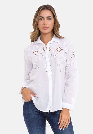 Cipo & Baxx FREIZEIT - Overhemdblouse - white
