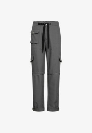 NÜ Denmark, ELAYNE - Pantalon cargo - grey melange