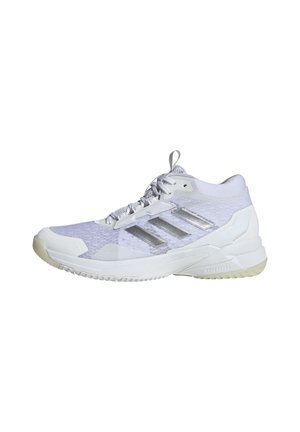 CRAZYFLIGHT MID - Volleybollsko - cloud white/silver metallic/core black