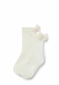 Non selezionato, hautfarben milk white glitter with bow