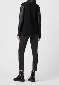 AllSaints Chaqueta de punto - black