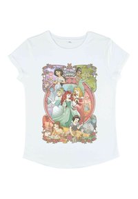 DISNEY PRINCESSES PRINCESS POWER - Triko s potiskem - white