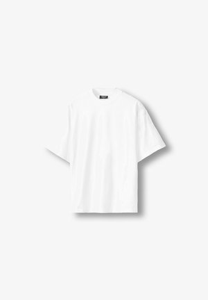 Burocs, OVERSIZE - Βασικό μπλουζάκι - white
