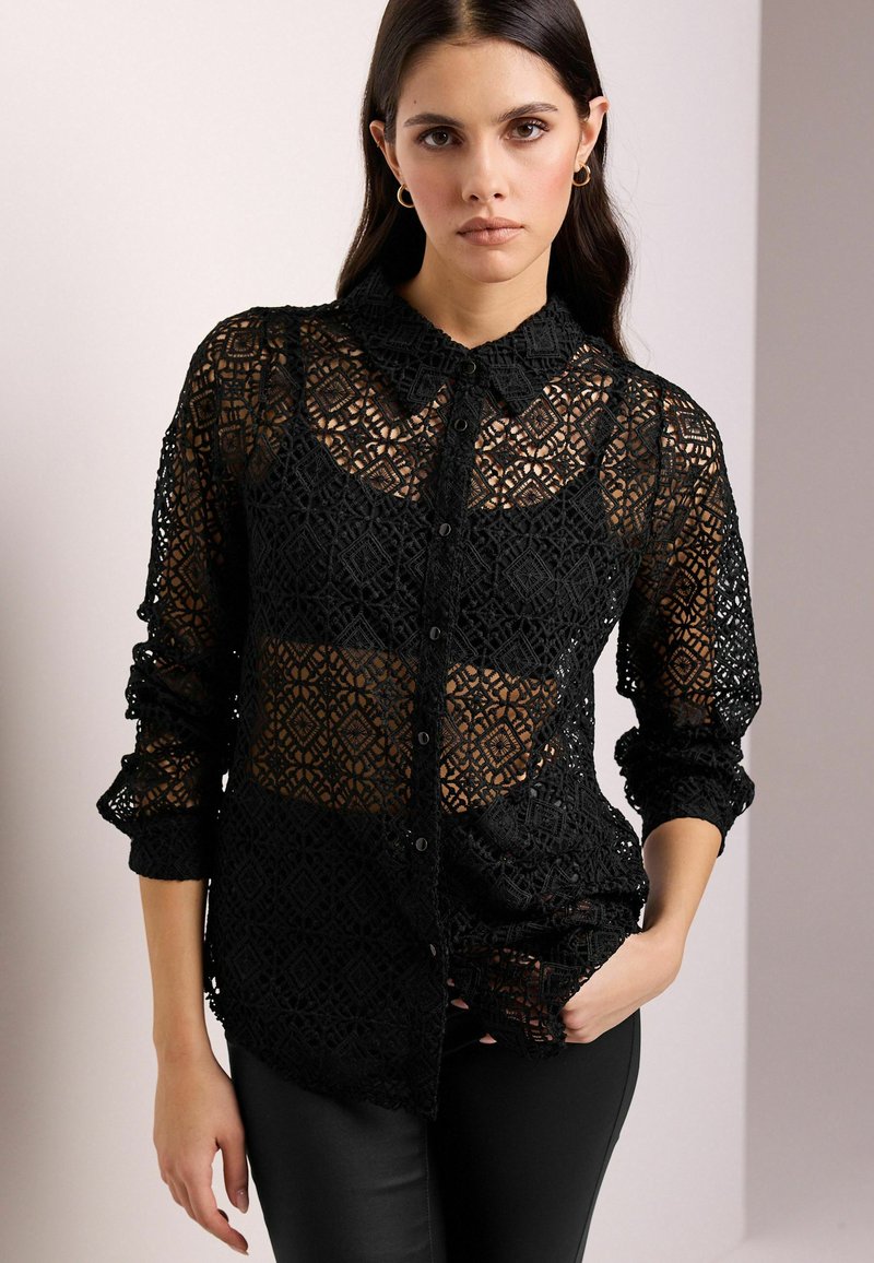 Next REGULAR FIT - Paitapusero - black