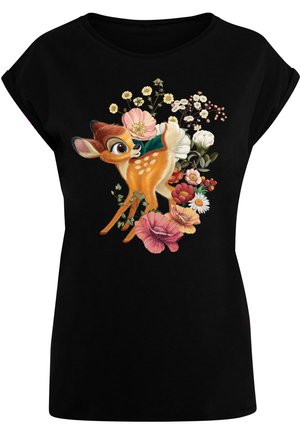 PLUS SIZE DISNEY BAMBI MEADOW - T-shirt con stampa - schwarz