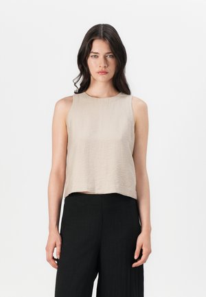 ONLY ONLLINO O NECK - Topper - oxford tan