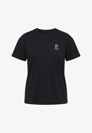 Angel of Style, T-SHIRT, BOXY FIT, TOMATEN, SCHRIFTZUG, HALBARM - T-Shirt print - black