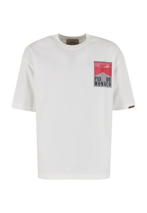 Pas de Monaco, WRAPPER T-SHIRT - T-shirt con stampa - off white