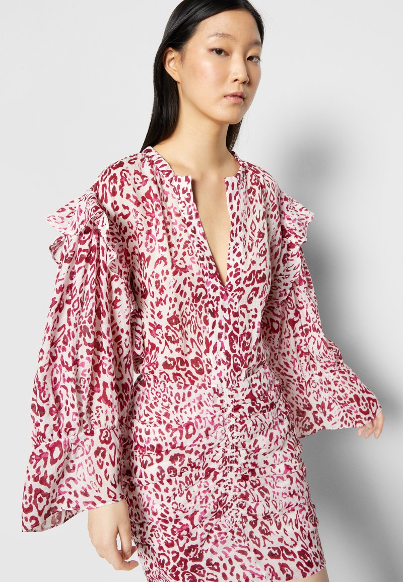 Damen Bekleidung | Iro GIRA Freizeitkleid white/pink/pink meliert - MR77671 Damen Bekleidung | Iro GIRA Freizeitkleid white/pink/pink meliert - MR77671