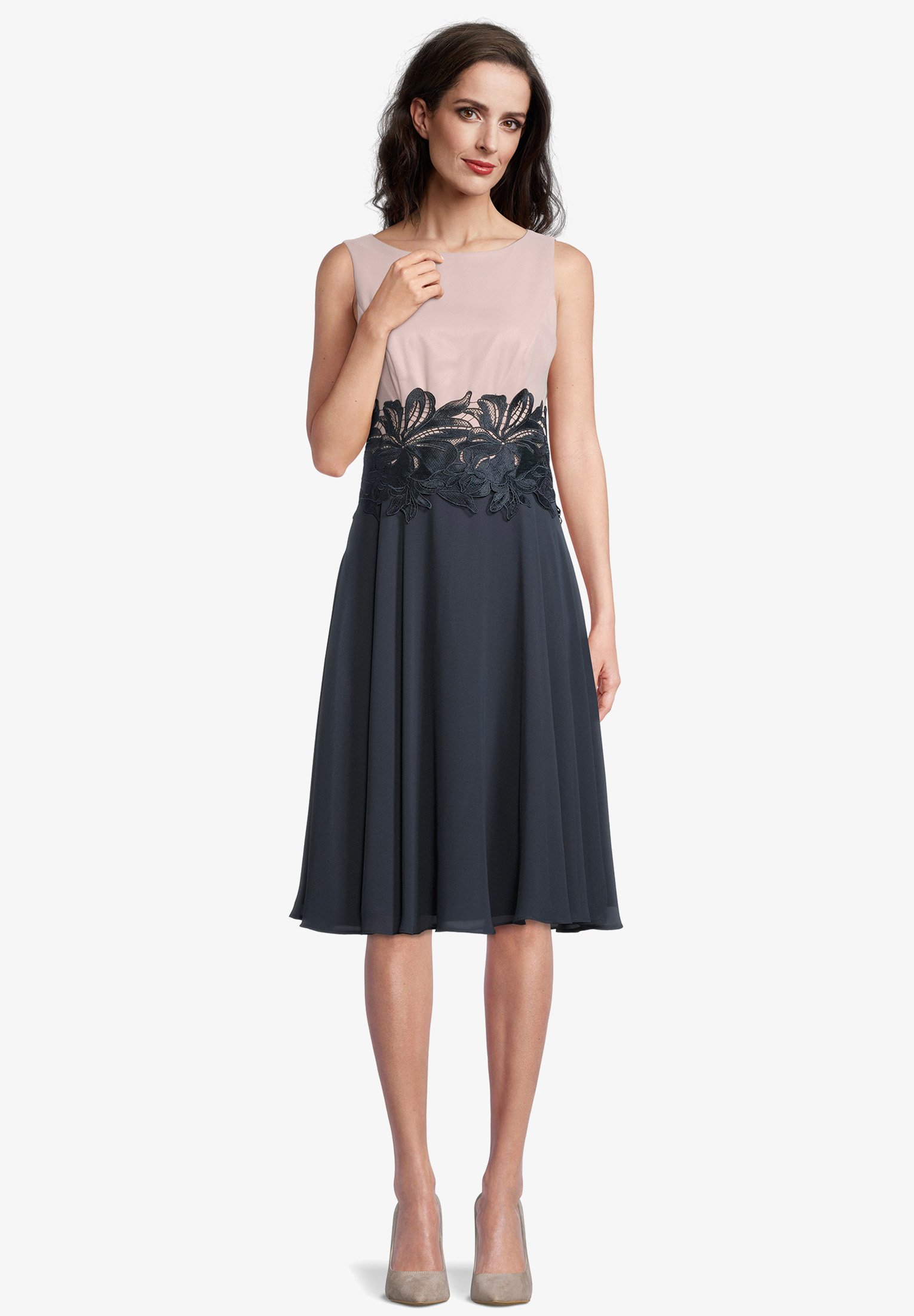 Vera Mont Cocktailkleid/festliches Kleid - grey rosé/grau - Zalando.de