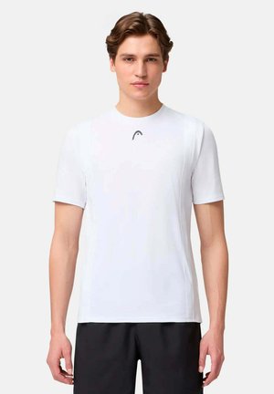 Head T-SHIRT CLUB 25 TECH T-SHIRT - T-Shirt print - white