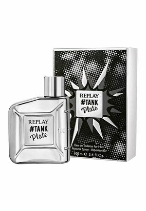 REPLAY # TANK PLATE FOR HIM EDT 100ML - Eau de toilette - silver