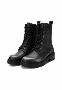 XTI Botines con cordones - plumb