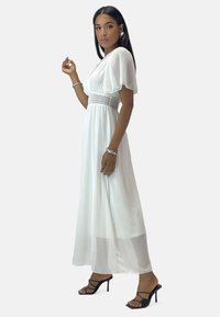 Elara Robe longue - weiß