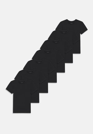BASIC TEE 7 PACK - Pamata T-krekls - black