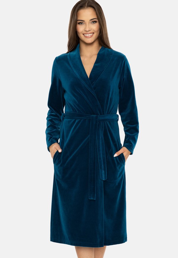 Bademantel - dark turquoise