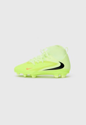 PHANTOM 6 HIGH CLUB UNISEX - Botines de fútbol para terreno firme - hyper crimson/black/life lime